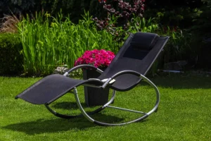 Leżak ogrodowy BUJANY łóżko polowe